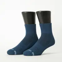 在飛比找PChome24h購物優惠-【Footer除臭襪】寬口運動逆氣流氣墊襪-男款T12-藍