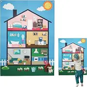 Flannel Board Stories for Preschool | Educational Felt Storyboard - Reusable Sensory Learning Interactive Decorative Game for Storytime Classroom Playroom Nursery Aged 3+