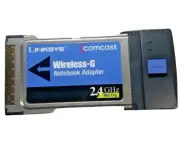 Cisco Linksys Wireless-G Notebook Adapter Card Laptop PC - WPC54G