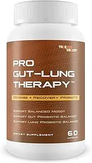 Pro Gut-Lung Therapy - Probiotic Mood Support - Defense + Recovery Probiotic - Support Balanced Mood - Support Gut Probiotic Balance - Support Lung Probiotic Balance - Overall Health Support
