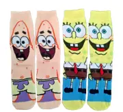 Set of SpongeBob and Patrick Girls/Boys Socks
