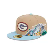 Green Bay Packers Snowcapped 59FIFTY Fitted