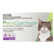 Paragard Allwormer Cat 0-5Kg 4'S