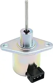 MDEOOSKY E6820 60011 Engine Stop Solenoid 12V Fuel Shut Off Solenoid Replacement for Kioti Tractor CK2510HF CK2510F CK25, Replaces E6820 60010