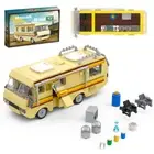 Breaking Bad RV Model Building Blocks Camper Van Collectible Vehicle Car Toy Set