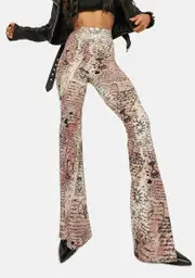 Magic Mix Alchemy Print Flare Pants