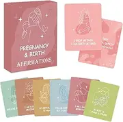Birth Affirmation Cards - New Moms Affirmations - Positive Motivational Inspirational Quotes for Women Mothers Parents Friends Adults