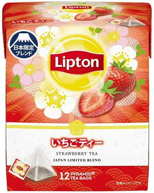 【12包x6盒】日本限定 立頓紅茶 櫻花紅茶 草莓紅茶 茶包 飲品 下午茶 日本茶 母親節【小福部屋】