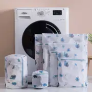6 Pcs Mesh Laundry Bags Laundry Baskets Laundry Hampers Travel Storage Organizer Pack,Leaves