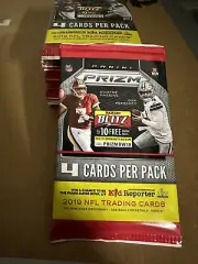 2019 Panini Prizm Football Sealed Kyler Murray Mahomes NFL (1) Sealed Pack
