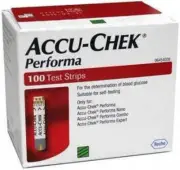 ACCU-CHEK Performa 100 Test Strips, THE LATEST BATCH