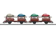 Marklin HO 46128 Type Off 52 Pair of Auto Transport Cars