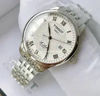 在飛比找Yahoo!奇摩拍賣優惠-TISSOT Le Locle Automatic 白色面錶