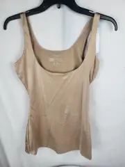 NWT Spanx Assets Beige Core Controllers Open-Bust Tank Sz XL