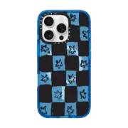 iPhone 16 Pro Impact Case MagSafe Compatible Floral Checker