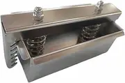 Meats Press Tool Box Manual Press Tool for Homemade Sandwich Meat Beef Brick 1.5kg, Silver