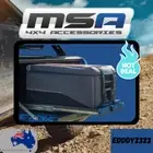 MSA 4X4 SL40 FRIDGE STRAIGHT FRIDGE SLIDE WITH TIE DOWNS