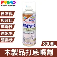 在飛比找momo購物網優惠-【日本Asahipen】木製品打底噴劑 300ML 透明色(