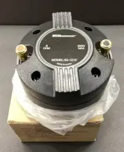 MCM Audio 53-1210 Threaded 200 Watt Titanium Dome Compression Tweeter Driver NOS