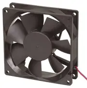 Sirocco 12V DC 2 Wire Fan Input power 3.8 watts 90mm