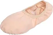 [Oshhni] Women Girls Dance Ballet Shoes Stretching Cloth Flats Canvas Dancing for Adults Kids