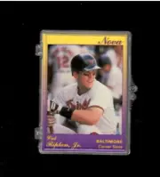 Cal Ripken 1991 Star Company Baltimore Orioles 9-card Nova Series BB Set #/500