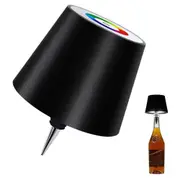 3 Colors Stepless Dimming Wine Bottle Lamp USB Charging LED Wine Bottle Lamp-Style 1