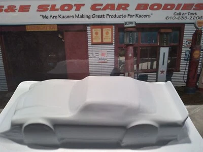 1/24 CAMARO HANLEY STYLE 4.0" WHEELBASE NEW #4154 ** WHITE STYRENE**