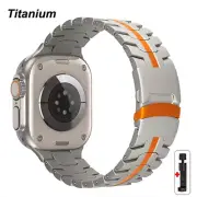 Titanium Metal Strap Band For Apple Watch Ultra 2 Series 9 8 7 SE 38/42/45/49mm