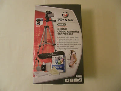 1 BRAND NEW TARGUS UNIVERSAL VIDEO CAMERA STARTER KIT TGK-VK850 ~ 844702001305