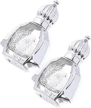 ULTECHNOVO 2Pcs Portable Aroma Roller Bottles Perfume Dispenser Multi Function Refillable Essential Oil Bottles for Household Use and Convenient Application