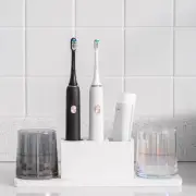 Diatomite Electric Toothbrush Holders for Bathrooms, Fast Dry Stone Drying Tr...
