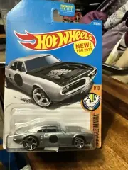 2017 HOT WHEELS CUSTOM '67 PONTIAC FIREBIRD GRAY 1:64