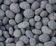 Natural Stone Charcoal Lava Pebble Medium approx 20-30mm 15kg bag