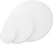 OFFSCH Set of 3 Foam Cake Trays Round 10cm 20cm 30cm Cake Foam Moulds for Decoration Modeling