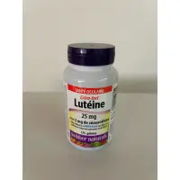 在飛比找蝦皮購物優惠-葉黃素 Lutein Webber naturals 25m