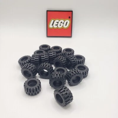 LEGO 21mm x 12mm Tire BLACK (x20) 87697 NEW PARTS LOT