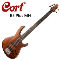 在飛比找Yahoo!奇摩拍賣優惠-CORT B5 Plus MH 嚴選電貝斯-經典五弦電貝斯原