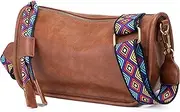 Kakating Crossbody Bag for Women Vegan Leather Wallet Purses Satchel Shoulder Bags Small Size