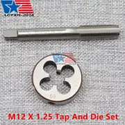 NEW M12 x 1.25 mm UNEF HSS Thread Tap & Die Set Right Hand USA