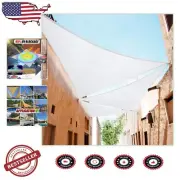 Elegant 190 GSM Triangle Sun Shade Sail, Custom Size with 95% UV Protection