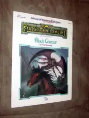 TSR FRA2 - Dungeons & Dragons - BLACK COURSER - Forgotten Realms (SEALED)