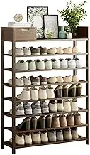 8-Tier Shoe Tower Shelf with Drawer Stackable Adjustable Shoe Storage Organiser for Closet Entryway Hallway Cloakroom (Size : 90cm) (Size : 90cm)