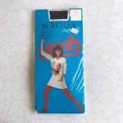 Vintage KOLOTEX 'Paints' Stretch OPAQUE Nylon PANTYHOSE ~ Quirky 80s MODEL!