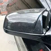 Carbon Fiber M Style Wing Mirror Covers For BMW 5-Series F10 F11 F07 GT Pre-LCI