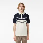 French Made Original L.12.12 Striped Polo