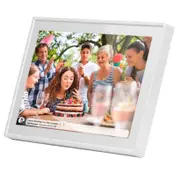 Frameo 10.1" Smart WiFi Digital Photo Video Frame White