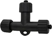 JnDee Waterproof 3Way Cable Splitter T Connector for Fairy Lights. Two Pins Works with Most String, Net and Icicle Lights