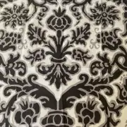 Groundworks Pomegranate Grey David Hicks by Ashley Hicks Linen Fabric 25" x 25"