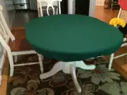 poker felt table cover for Tulip shape / oval Tables - fs